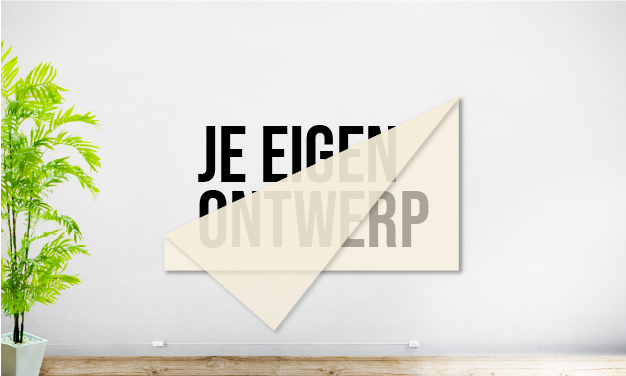 Eigen Ontwerp kamer, muur en plant