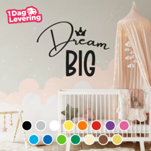 Muursticker Dream Big Thumbnail