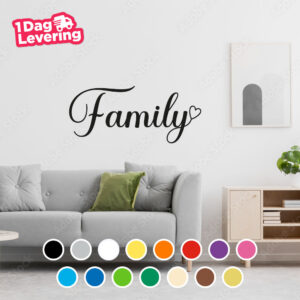 Muursticker Family Thumbnail