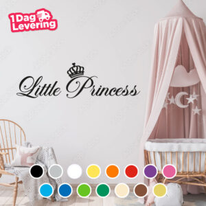 Muursticker Little Princess Thumbnail