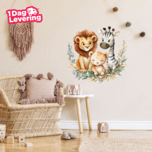 Leeuw Met Welp En Zebra Thumbnail