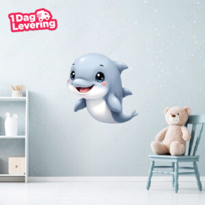 Muursticker Dolfijn Thumbnail