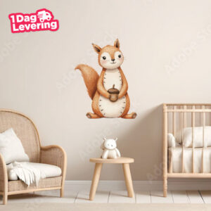 Muursticker Eekhoorn Thumbnail