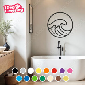 Muursticker Golven Thumbnail