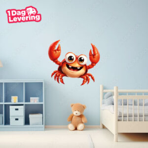 Muursticker Krab Thumbnail