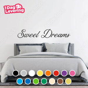 Muursticker Sweet Dreams Thumbnail